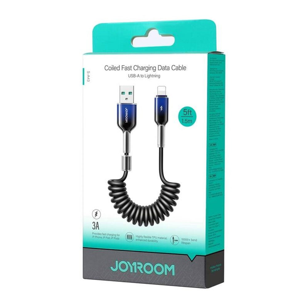 Joyroom 1.5m USB-A til Lightning Kabel - Sort
