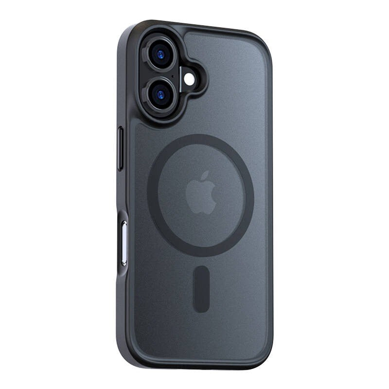 TORRAS iPhone 16 - Fleksibelt Plast Mobil Cover - MagSafe Kompatibel - Sort