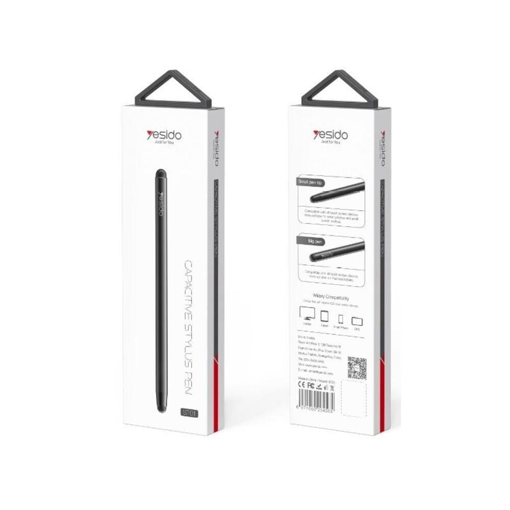 Yesido ST01 Stylus Pen til Elektronik - Sort