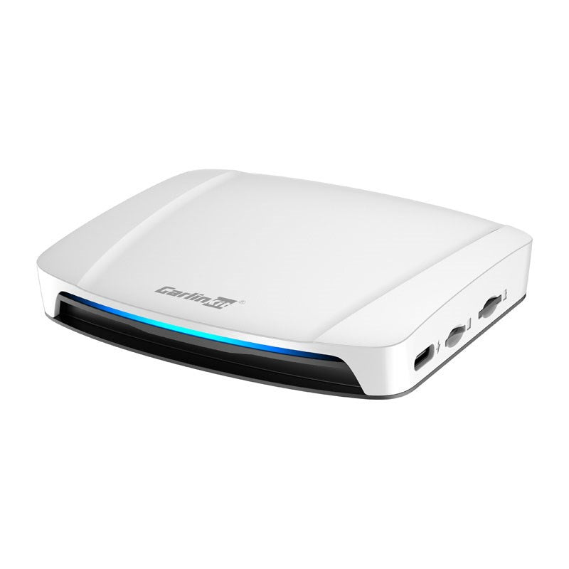 Carlinkit Tbox Trådløs Adapter - Apple CarPlay & Android Auto - UHD - Hvid