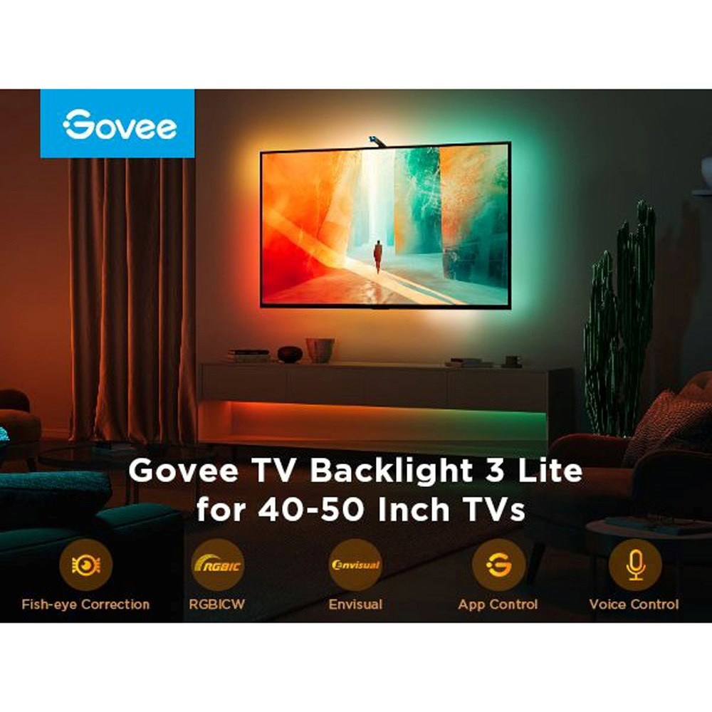 Govee 3 Lite TV Backlight - 40 - 50" - Sort