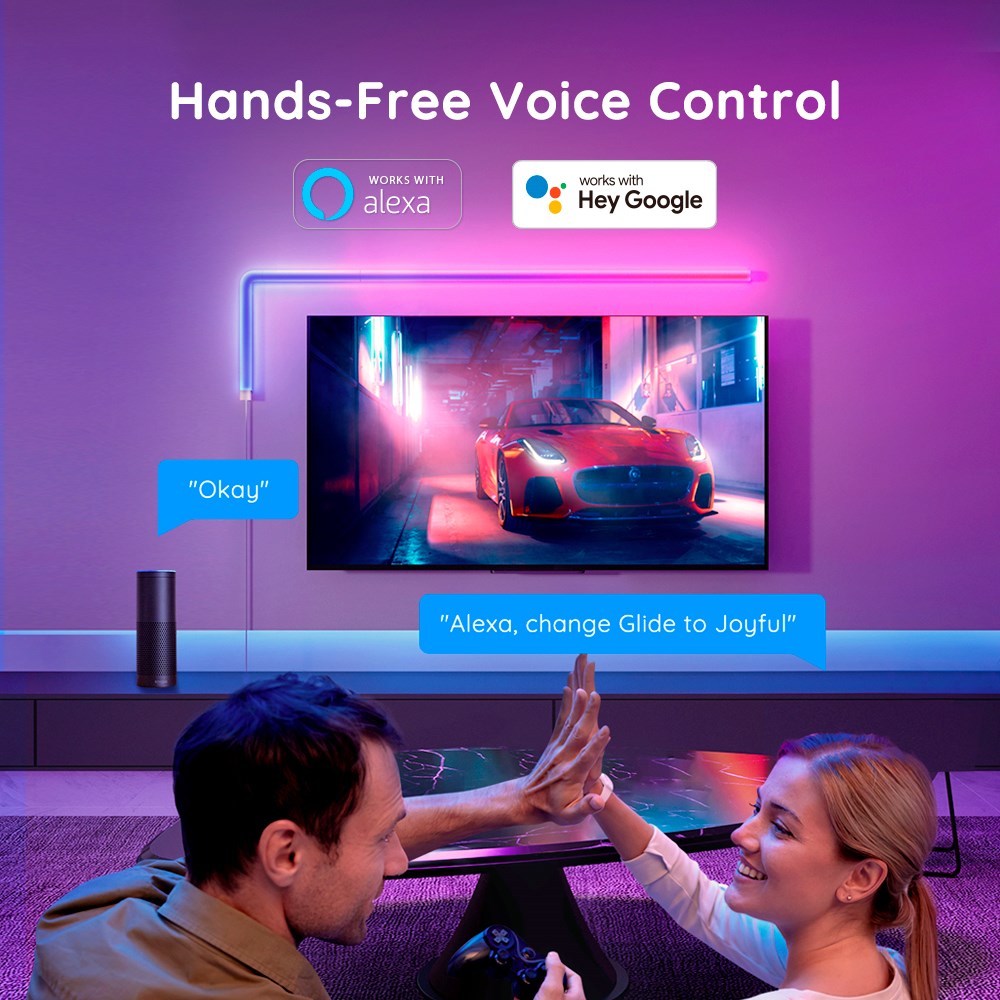 Govee Glide (6+1) Wall Light - Hvid