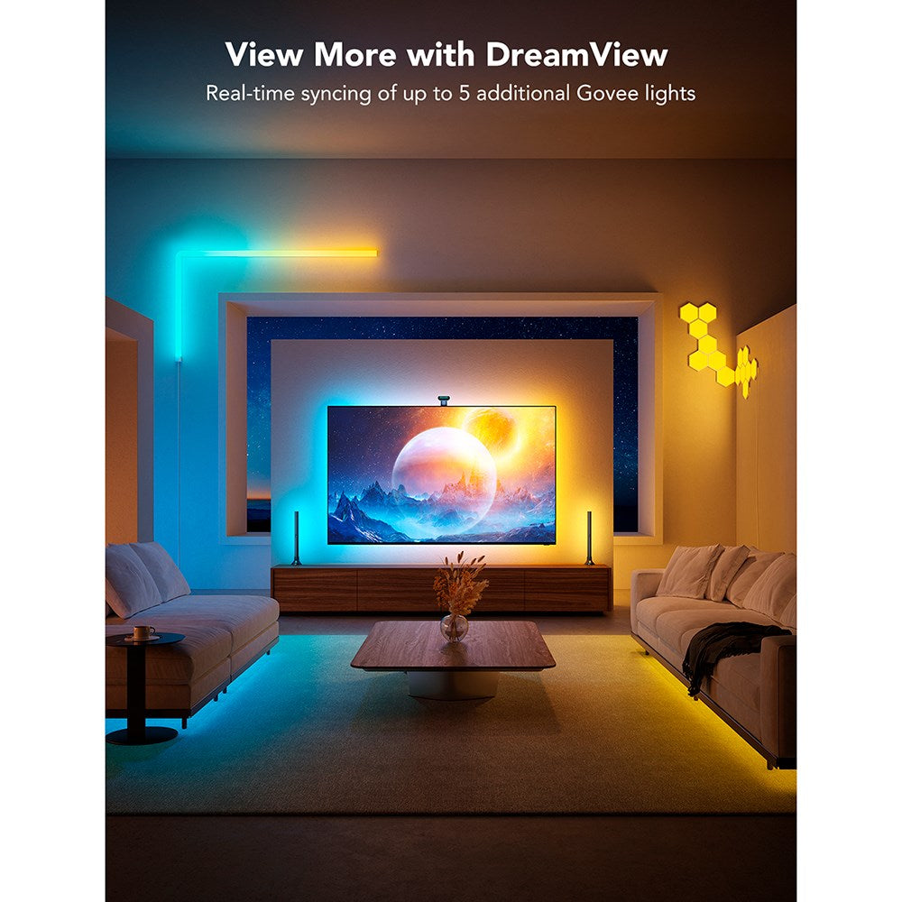 Govee TV Envisual Backlight T2 with Dual Cameras - 75 - 85" - Sort