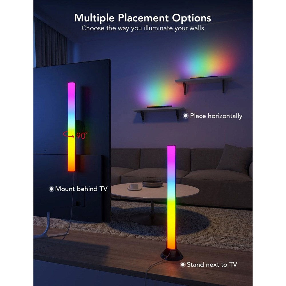 Govee Flow Plus TV Light Bars til 40 - 70" - Sort