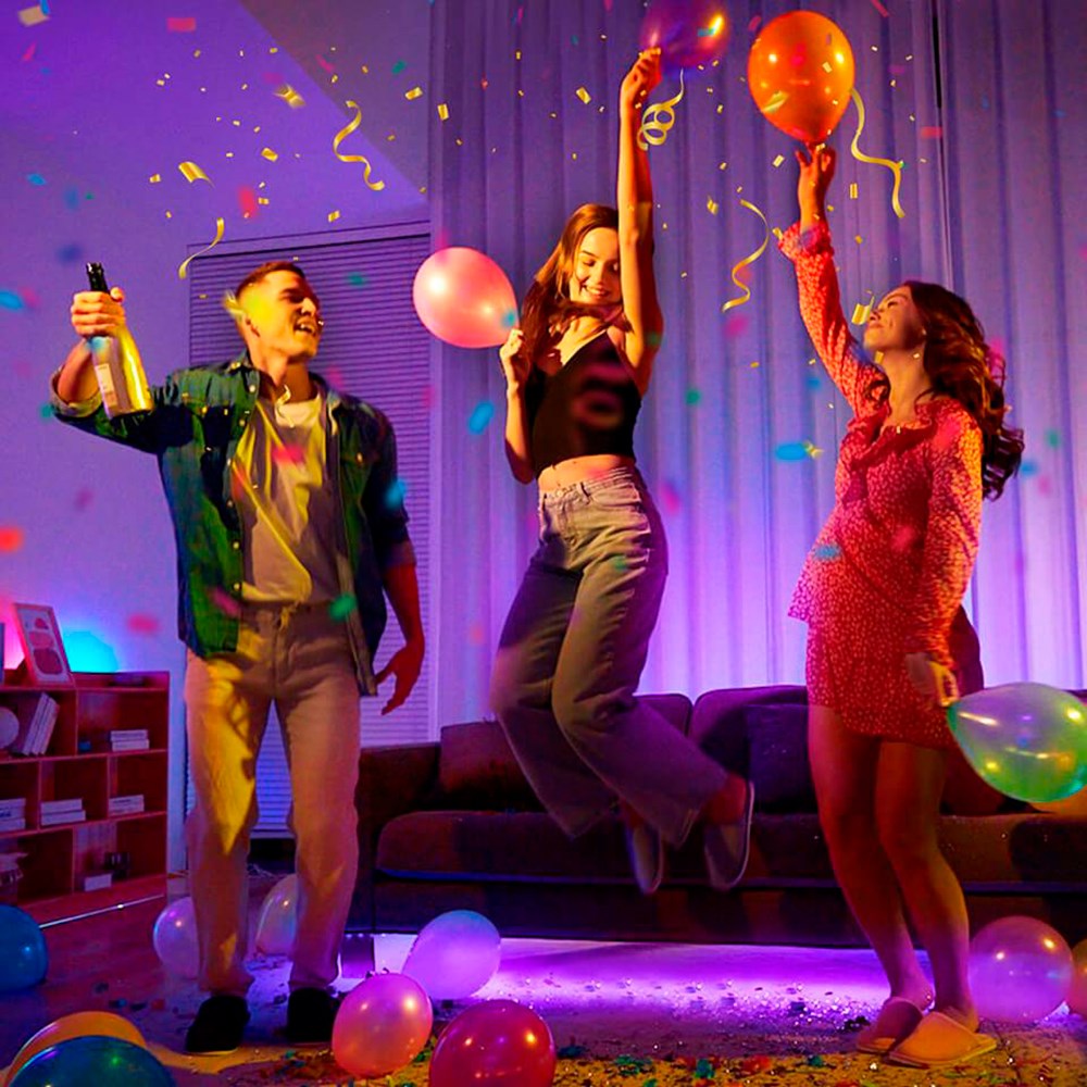 Govee Smart Wi-Fi + Bluetooth RGB LED Strip Lights 2x5m - Hvid