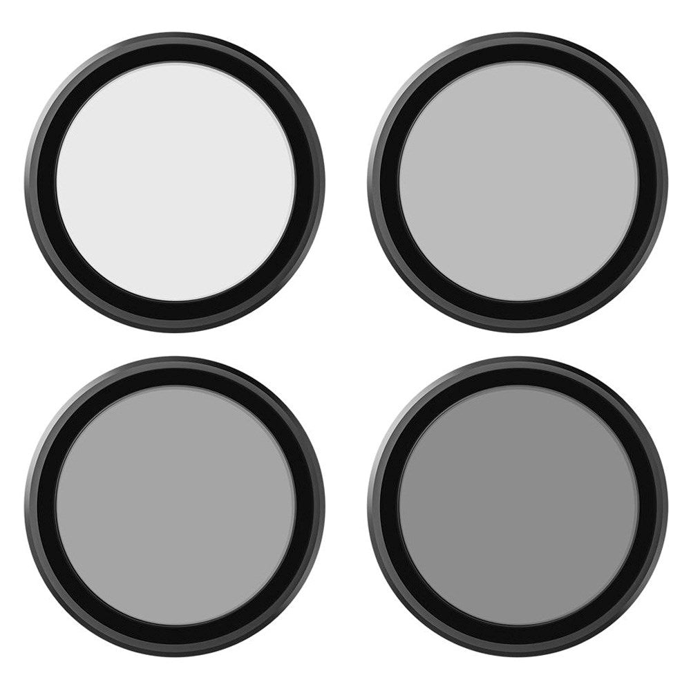 TELESIN - CPL+ND8/16/32 Linsefilter - DJI Osmo Action 3 / 4 / 5 Pro - Gennemsigtig