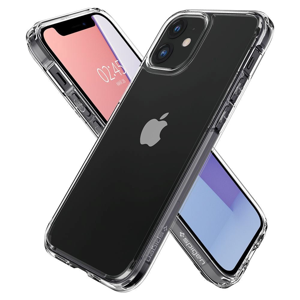 iPhone 12 Mini Spigen Ultra Hybrid Cover - Gennemsigtig