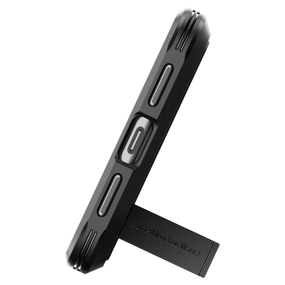 Google Pixel 8 Pro Spigen Tough Armor Case m. Kickstand - Sort