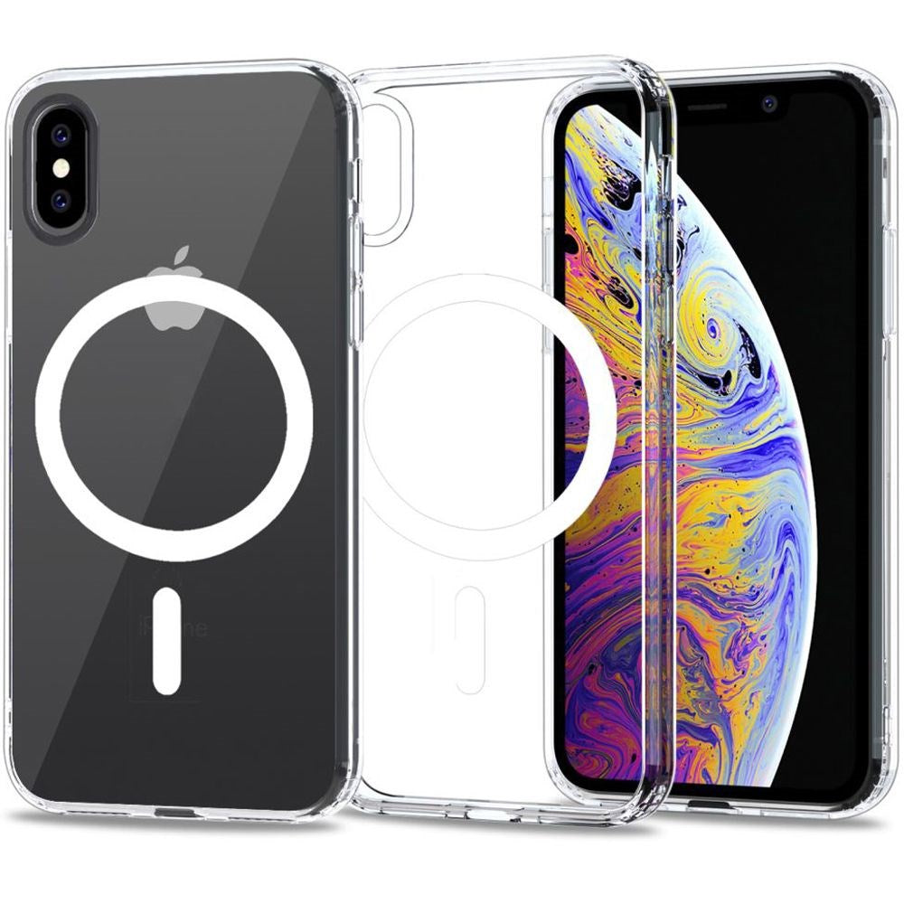 iPhone X / XS Tech-Protect Magmat Bagside Cover - MagSafe Kompatibel - Gennemsigtig