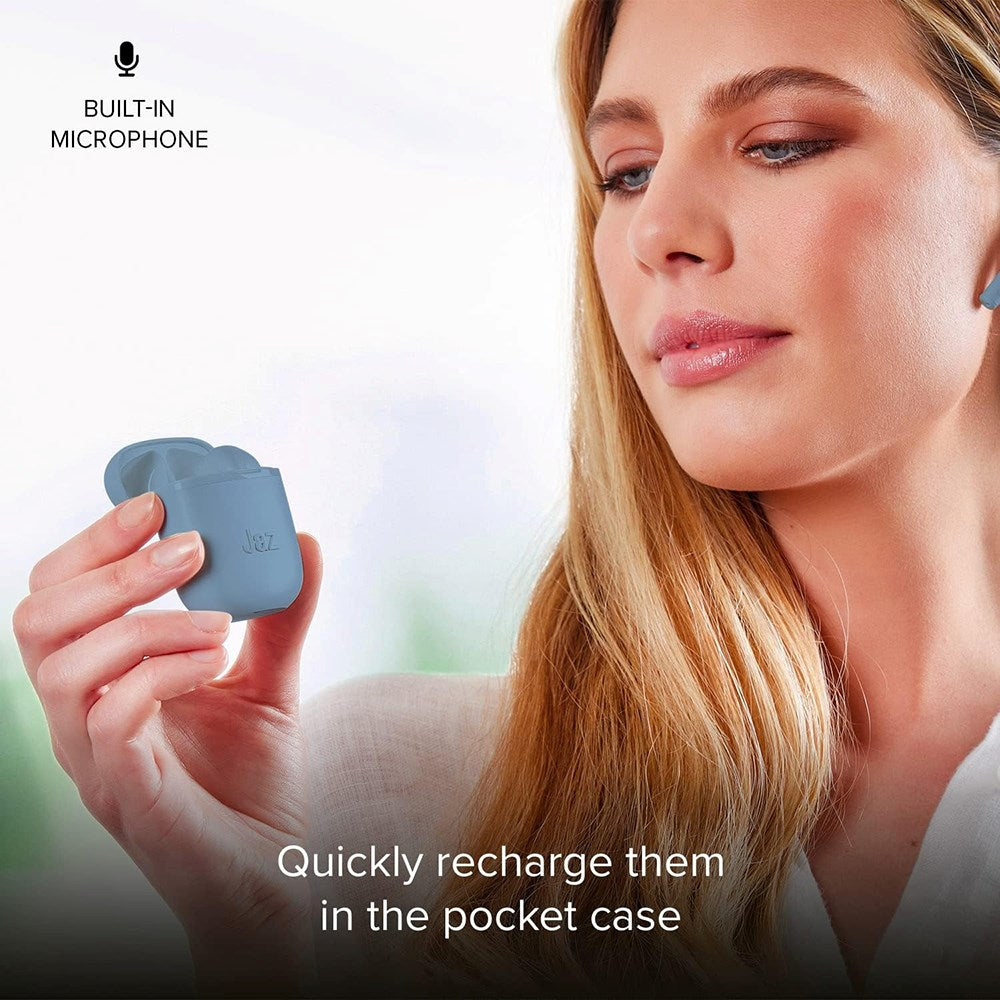 Jaz Silk True Wireless Bluetooth In-Ear Høretelefoner - Blå