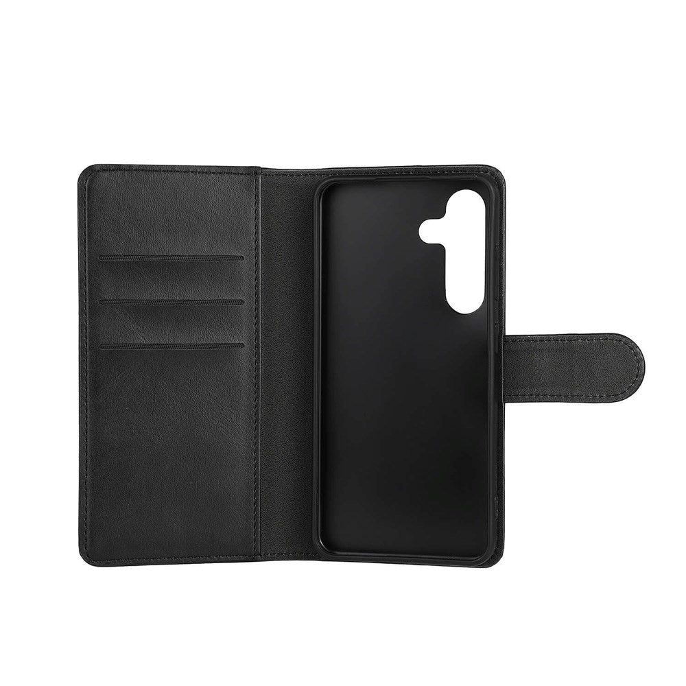 Samsung Galaxy S24 Classic Wallet Flip Cover m. Kortholder & Stander - Sort