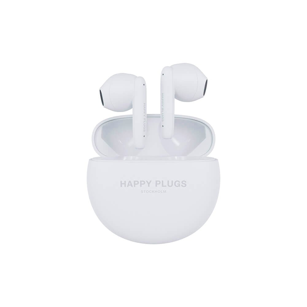 Happy Plugs - Joy Lite Trådløse In-Ear Høretelefoner - Hvid - (DEMO)
