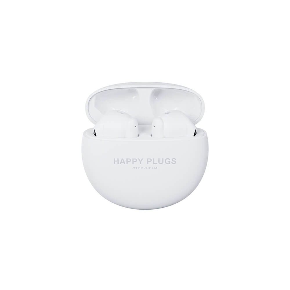 Happy Plugs - Joy Lite Trådløse In-Ear Høretelefoner - Hvid - (DEMO)
