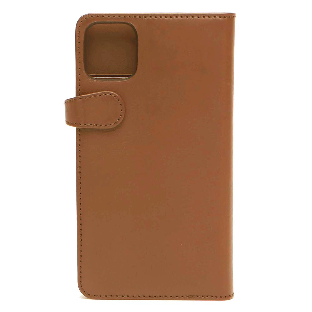 iPhone 11 Pro Buffalo Wallet - Ægte Læder Cover m. Pung - Cognac