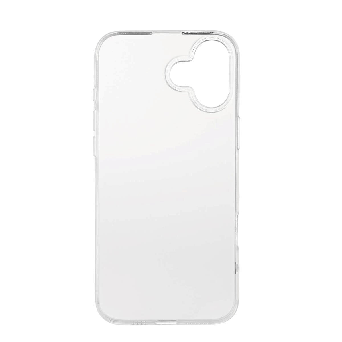 iPhone 16 Plus Onsala 100% Genanvendt Plastik Bagside Cover - Gennemsigtig
