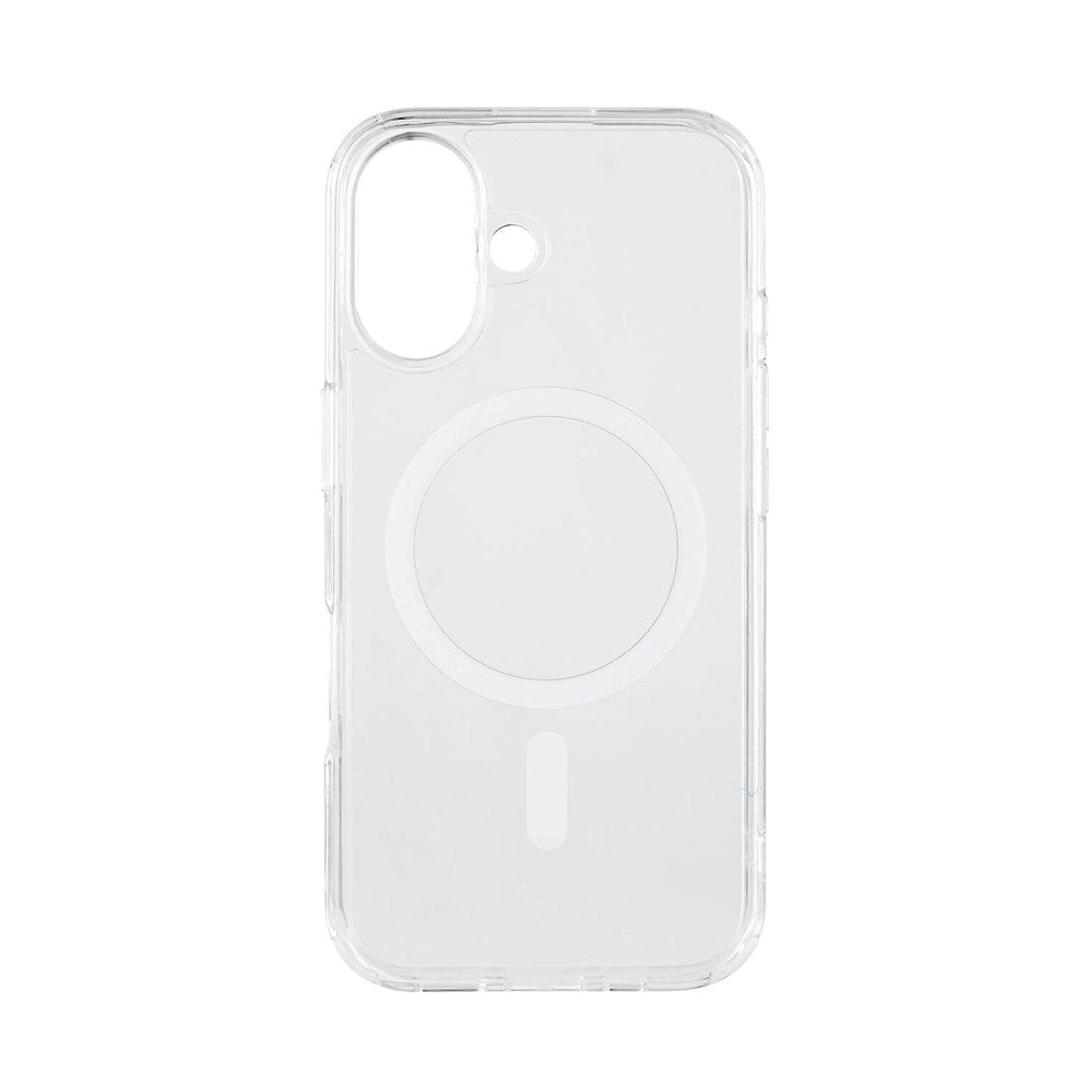 iPhone 16 Onsala Fleksibelt Plast Cover - MagSafe Kompatibelt - Gennemsigtig