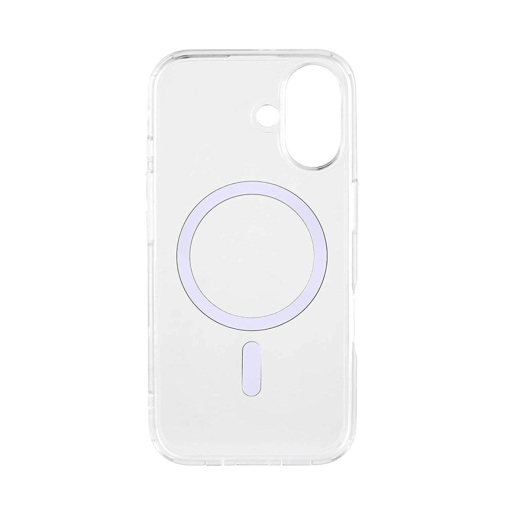iPhone 16 Onsala Fleksibelt Plast Cover - MagSafe Kompatibelt - Gennemsigtig
