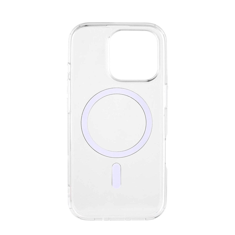 iPhone 16 Pro Onsala Fleksibelt Plast Cover - MagSafe Kompatibelt - Gennemsigtig