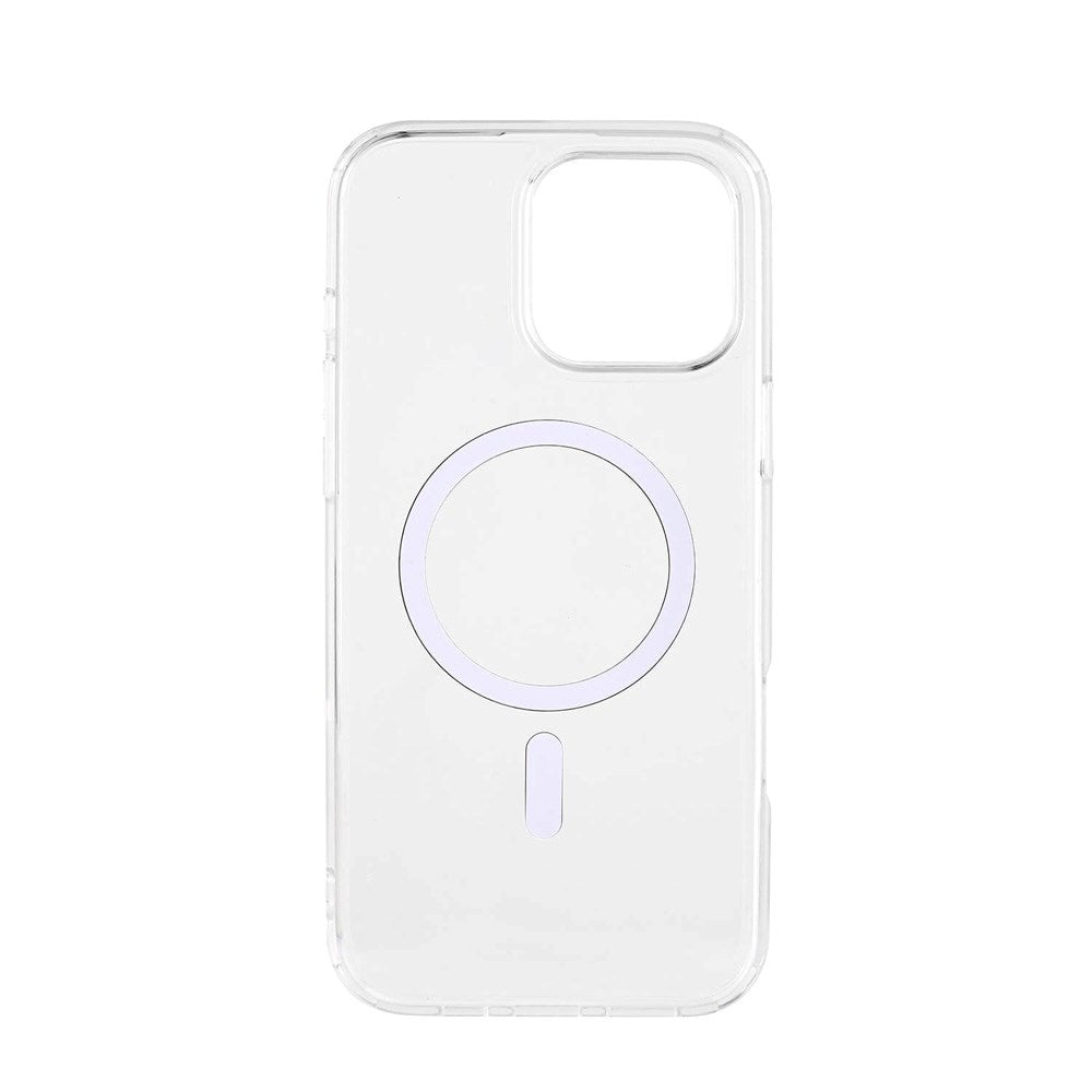 iPhone 16 Pro Max Onsala Fleksibelt Plast Cover - MagSafe Kompatibelt - Gennemsigtig