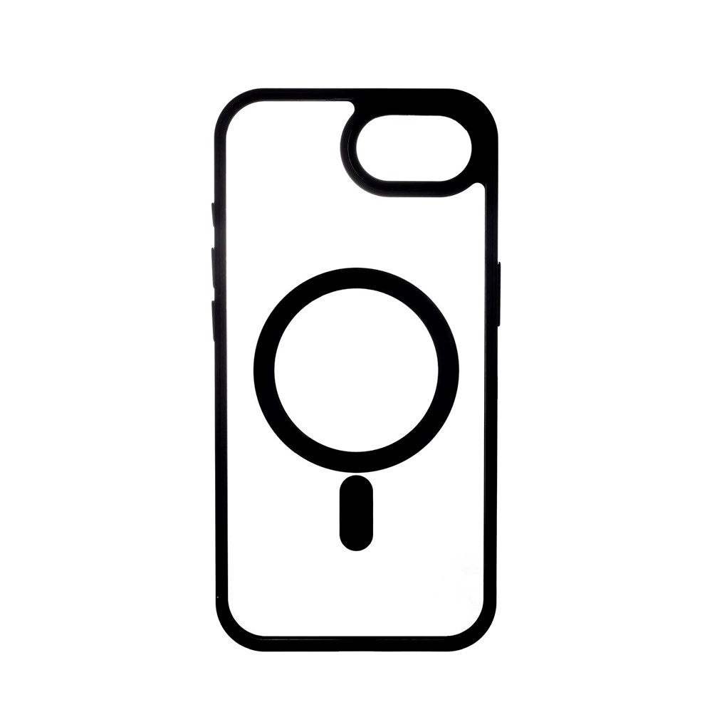 Onsala - iPhone 16e - Bumper Case - MagSafe Kompatibel Gennemsigtig / Sort