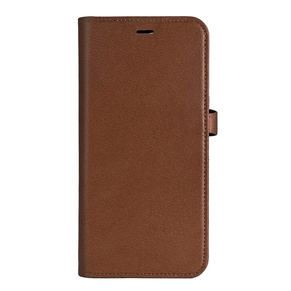 iPhone 16 Pro Max Buffalo 2-in-1 Wallet Ægte Læder Magnet Flip Cover m. Pung - MagSafe Kompatibel - Brun