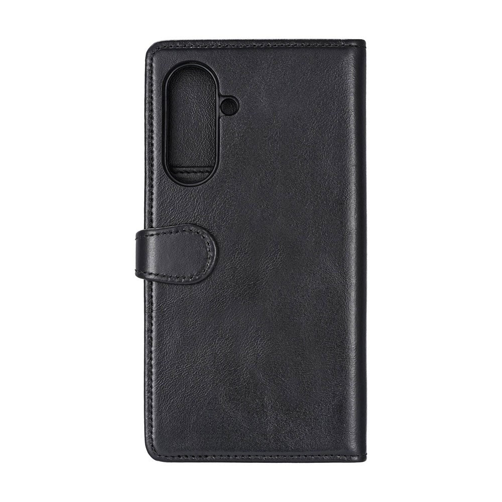 Buffalo Samsung Galaxy A57 2-i-1 Flip Cover - Ægte Læder - Sort