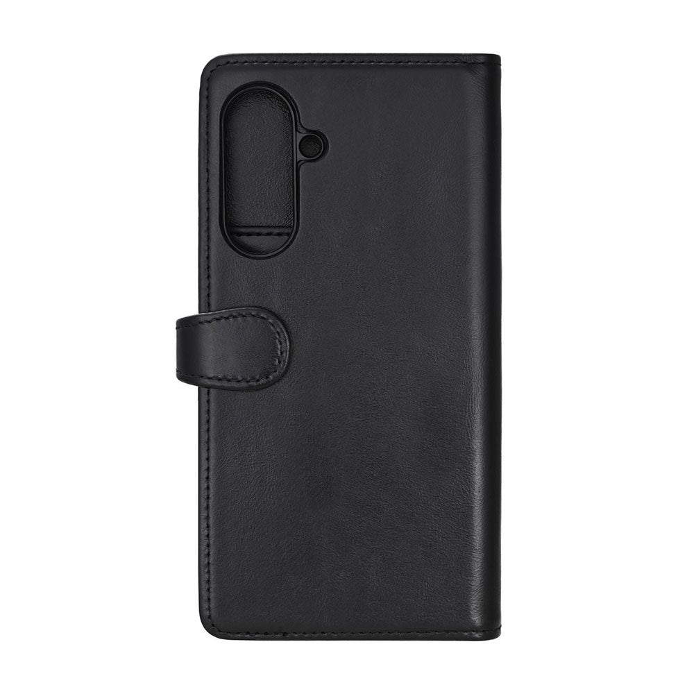 Buffalo Samsung Galaxy A37 2-i-1 Flip Cover - Ægte Læder - Sort