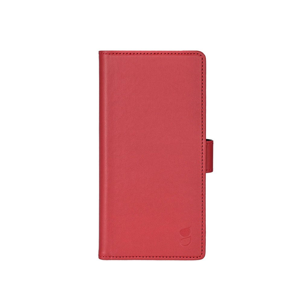 GEAR Samsung Galaxy A37 Kunstlæder Flip Cover m. Kortholder & Ståfunktion - Rød