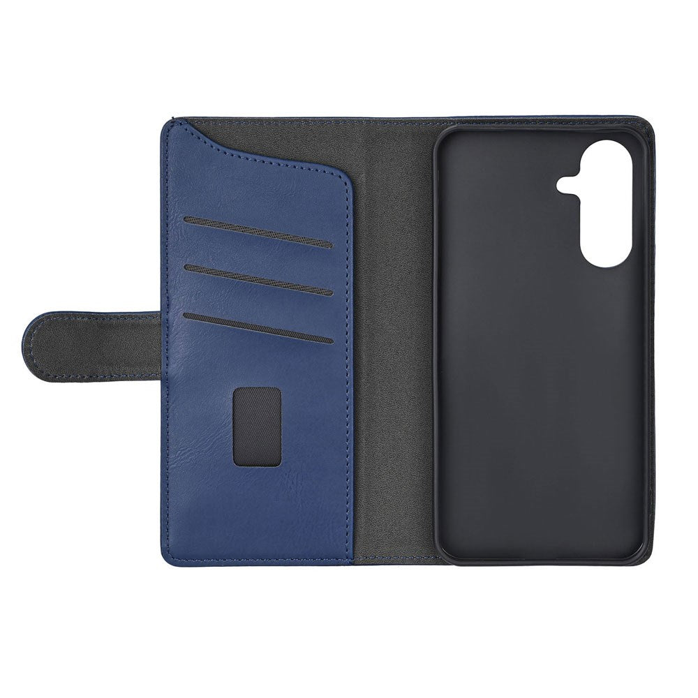 GEAR Samsung Galaxy A57 Kunstlæder Flip Cover m. Kortholder & Ståfunktion - Blå