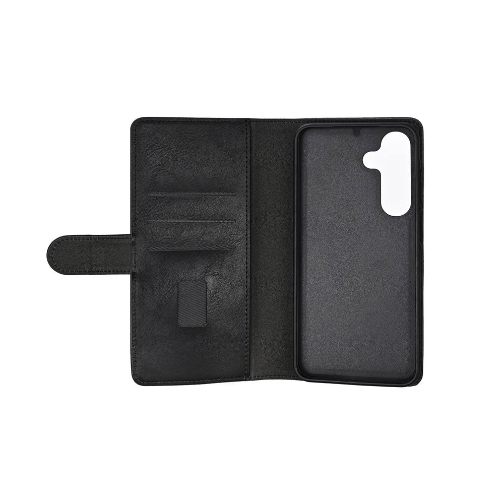 GEAR Samsung Galaxy S26 2-i-1 Flip Cover - Kunstlæder - MagSafe Kompatibel - Sort
