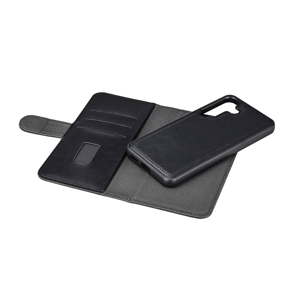 GEAR Samsung Galaxy S26 2-i-1 Flip Cover - Kunstlæder - MagSafe Kompatibel - Sort