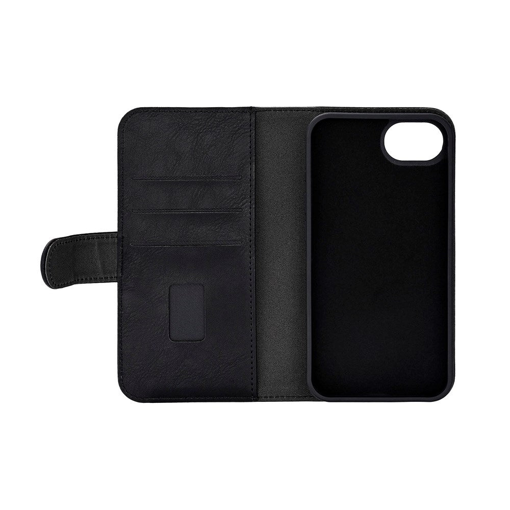 GEAR - iPhone 16e - 2-i-1 Flip Cover - MagSafe Kompatibel - Sort