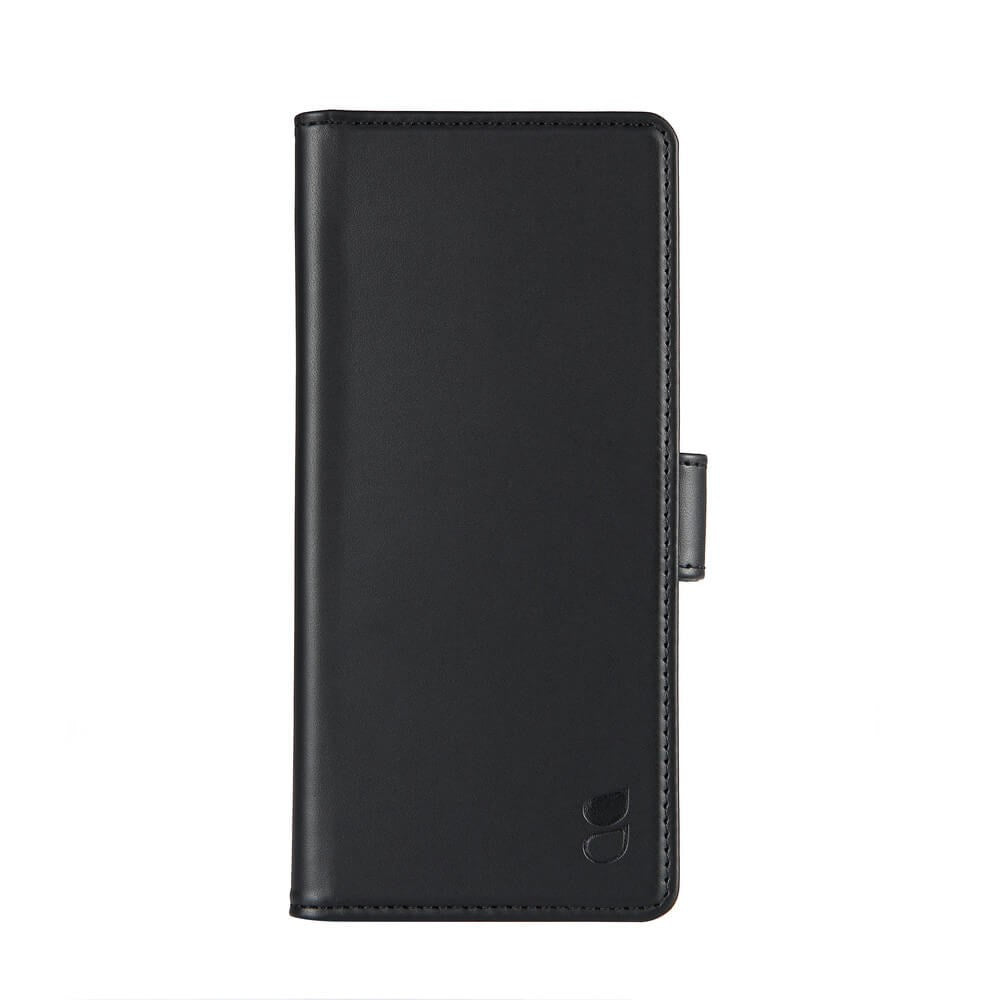 Sony Xperia 1 Gear Wallet - Læder Cover m. Pung - Sort