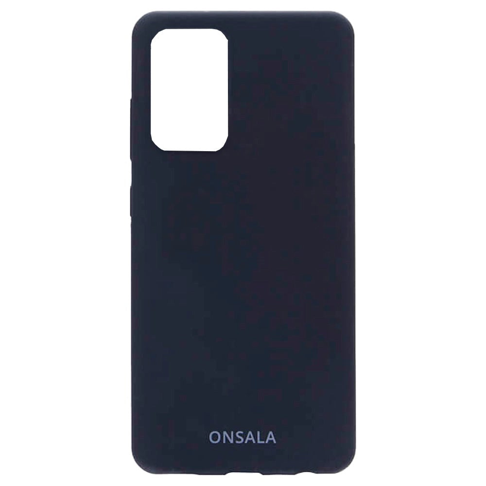Samsung Galaxy A52/A52s (4G/5G) Onsala Collection Liquid Silikone Bagside Cover - Black