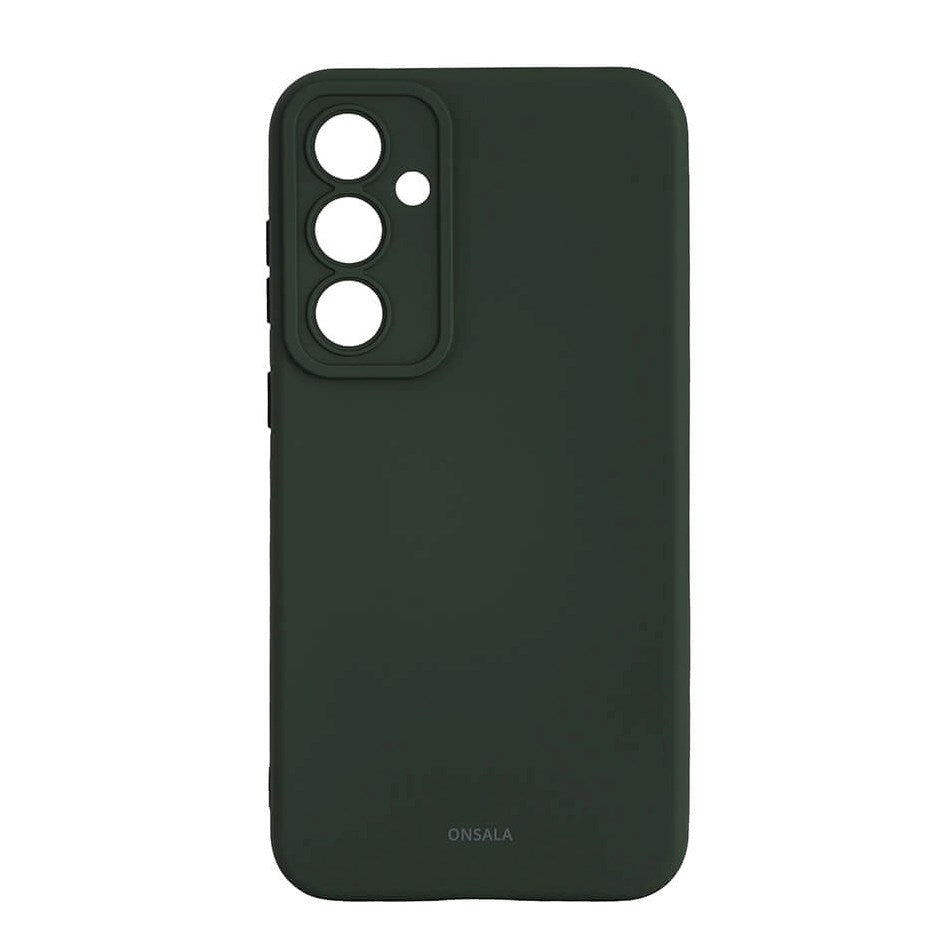 Onsala Samsung Galaxy S23 FE Silikone Touch Mobil Cover - Olive Green