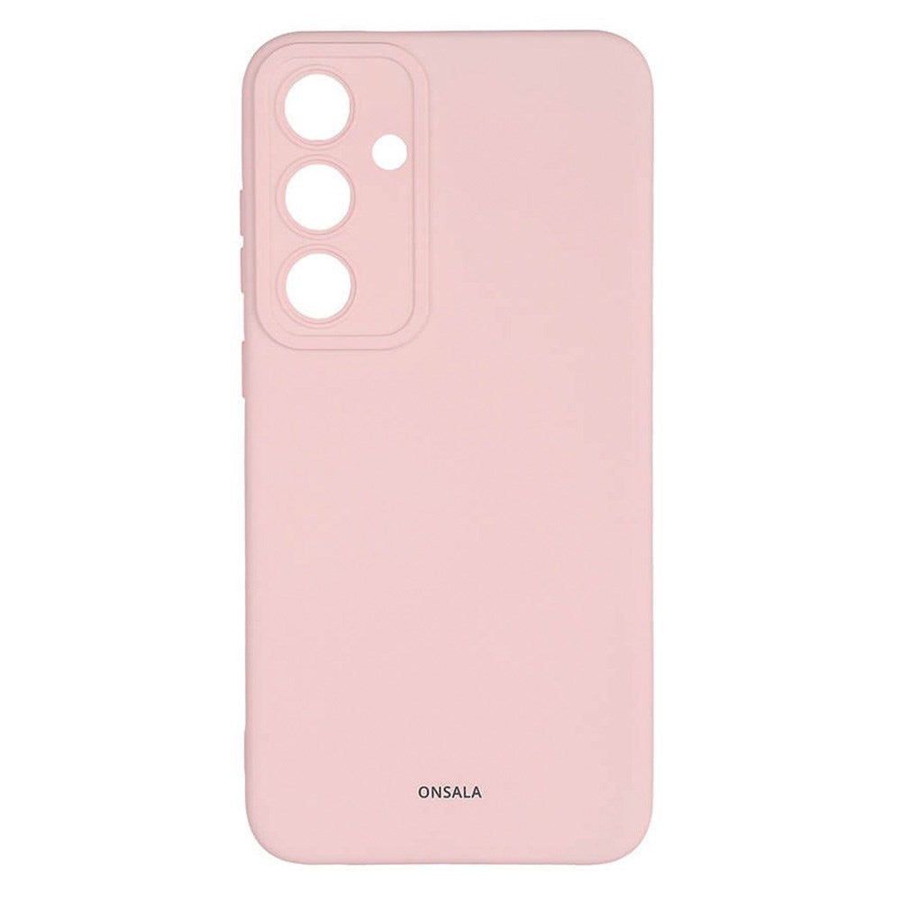 Samsung Galaxy S24+ (Plus) Onsala Silikone Bagside Cover - Chalk Pink