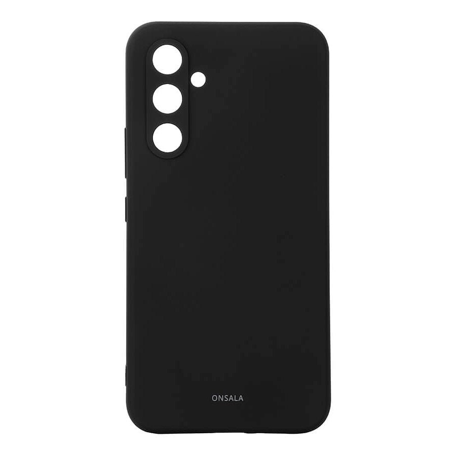 Onsala Samsung Galaxy A55 (5G) Silikone Touch Mobil Cover - Black