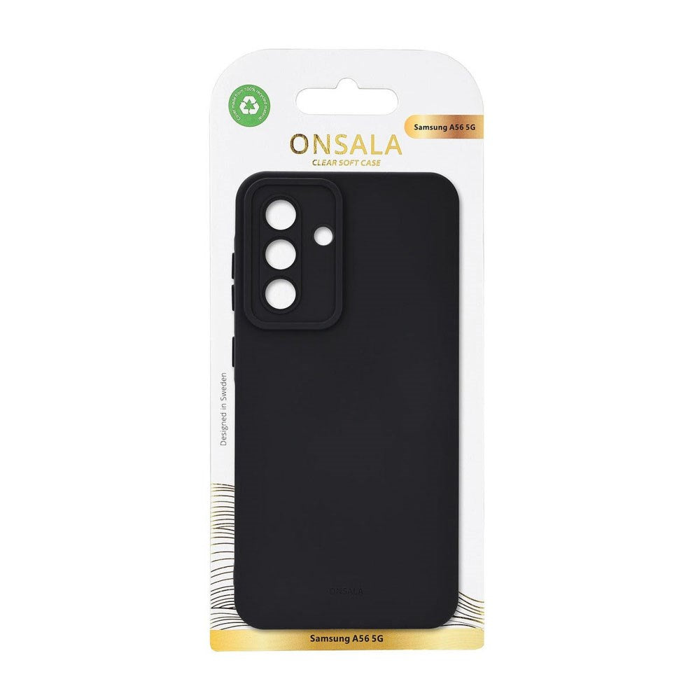 Samsung Galaxy A56 (5G) Onsala Silikone Bagside Cover - Black