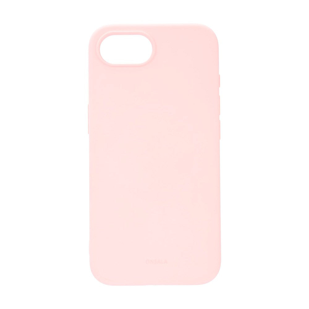 Onsala - iPhone 16e - Silikone Cover - Chalk Pink