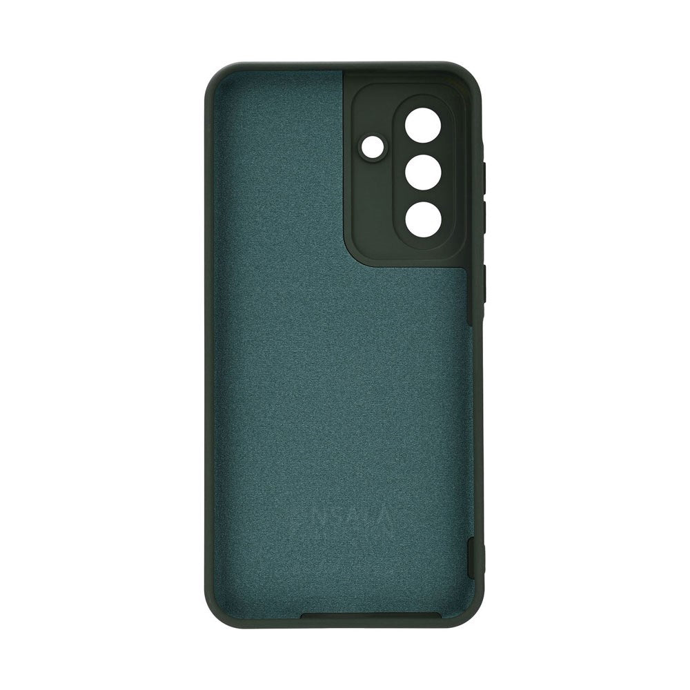 Onsala Samsung Galaxy A37 Silikone Bagside Cover - Olive Green