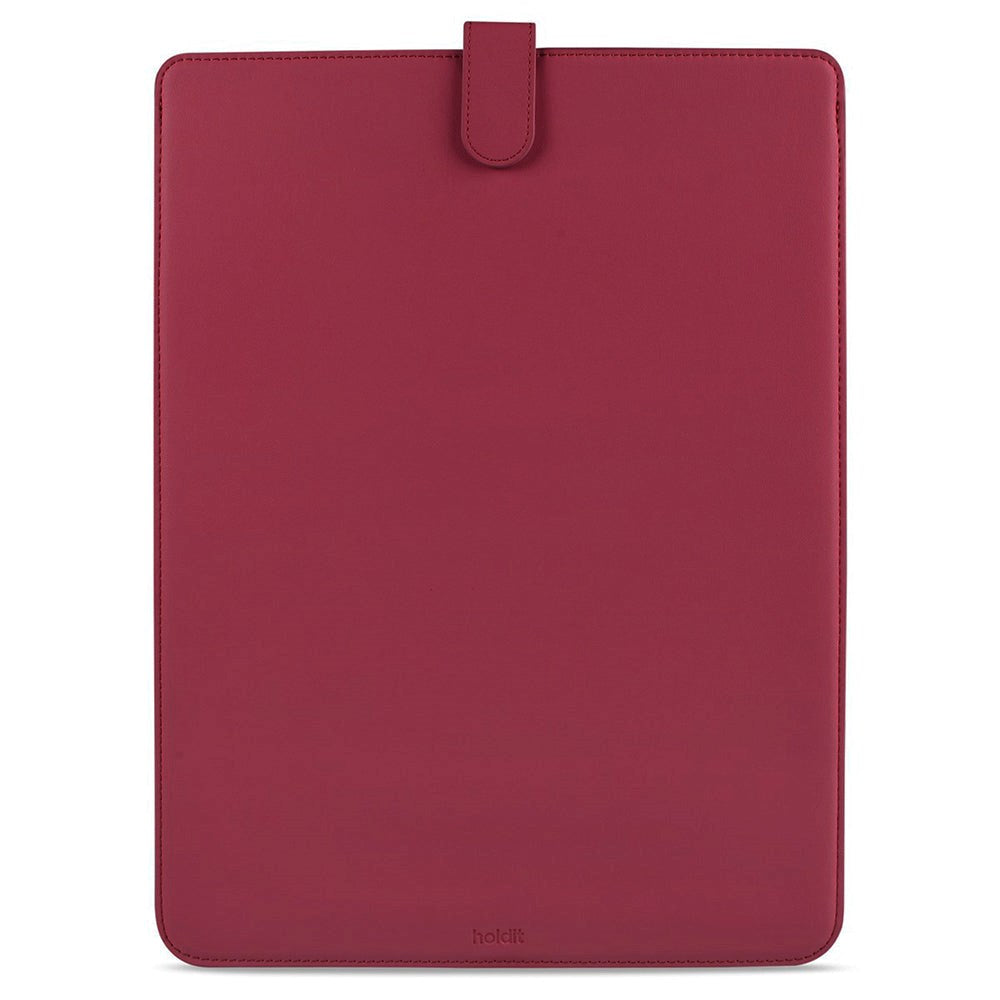 Holdit Læder MacBook / Laptop 14" Sleeve (32,5 x 22,7 x 2 cm) - Red Velvet