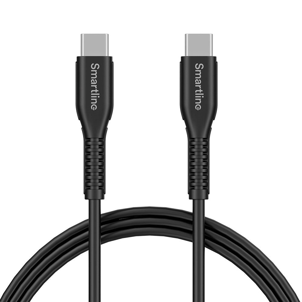 Smartline Strong USB-C til USB-C Kabel 2 Meter - Sort