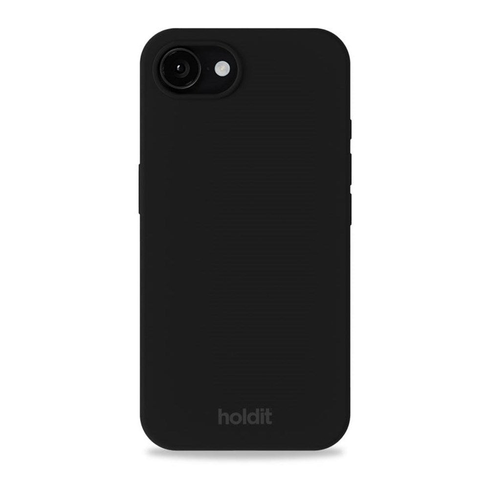 Holdit iPhone 16e Soft Touch Silikone Cover - Black