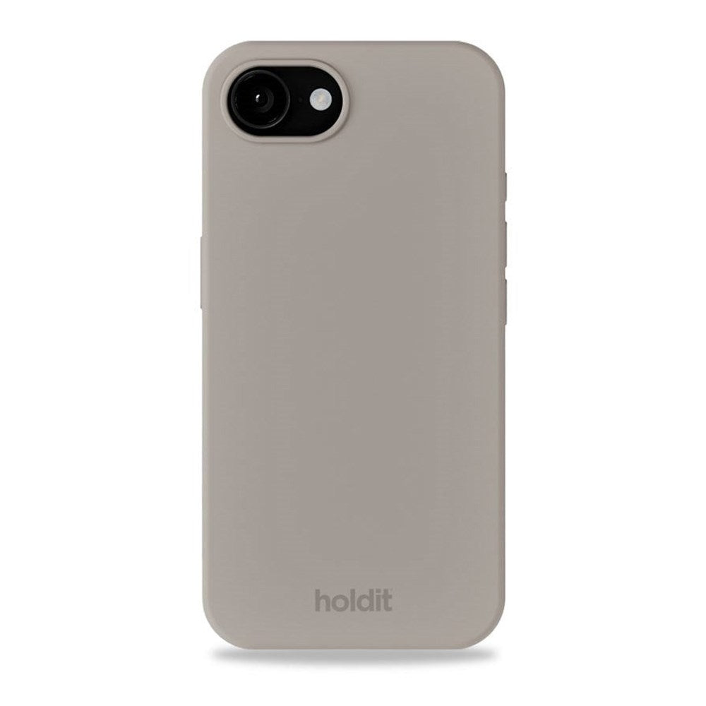 Holdit iPhone 16e Soft Touch Silikone Cover - Taupe