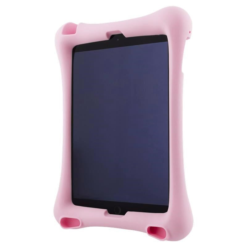 iPad Børne Cover - Deltaco Hårdfør Silikone Cover - Lyserød