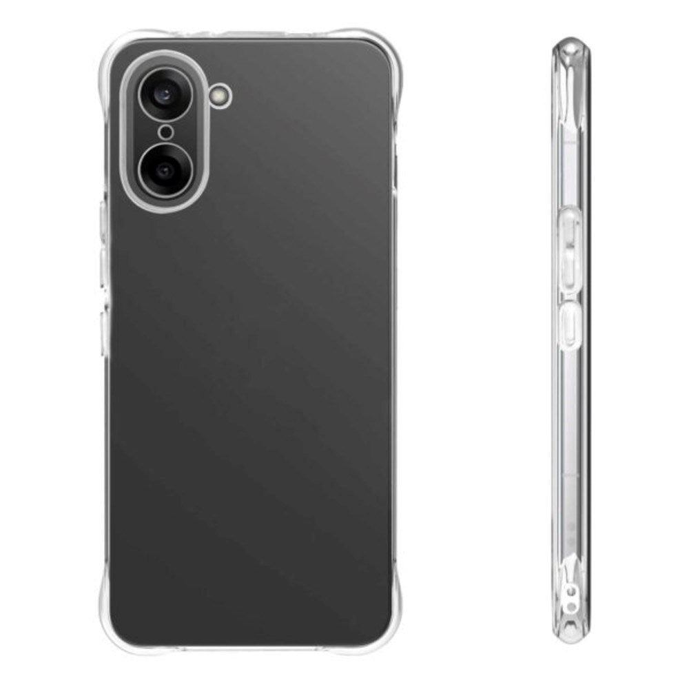 OnePlus Nord CE5 X2O Anti-Shock Plast Bagside Cover - Gennemsigtig
