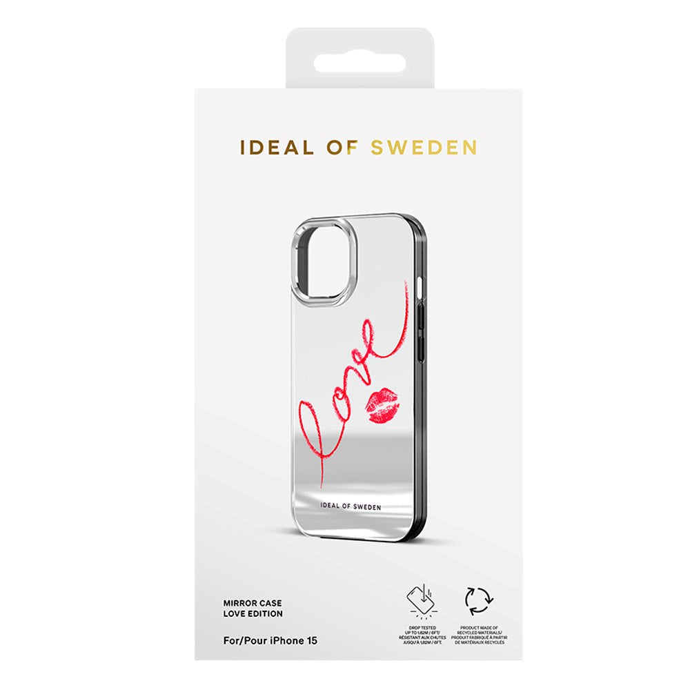 iPhone 15 iDeal Of Sweden Mirror Case - Love Edition