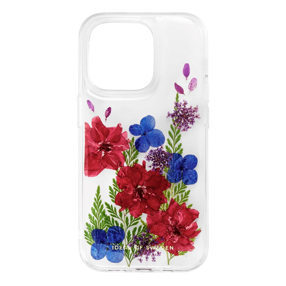 iPhone 14 Pro iDeal Of Sweden Clear Case - Autumn Bloom