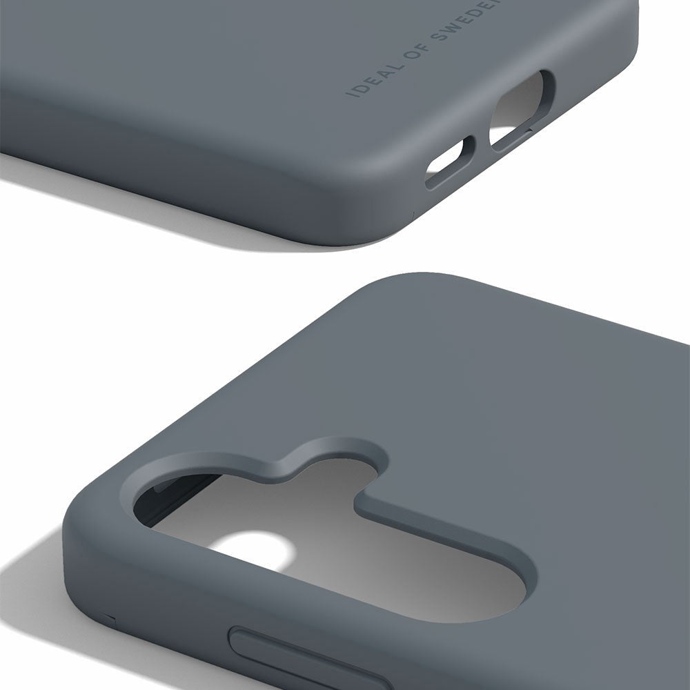 Samsung Galaxy S24 / S25 iDeal Of Sweden Silicone Case - MagSafe Kompatibel - Midnight Blue - (DEMO)