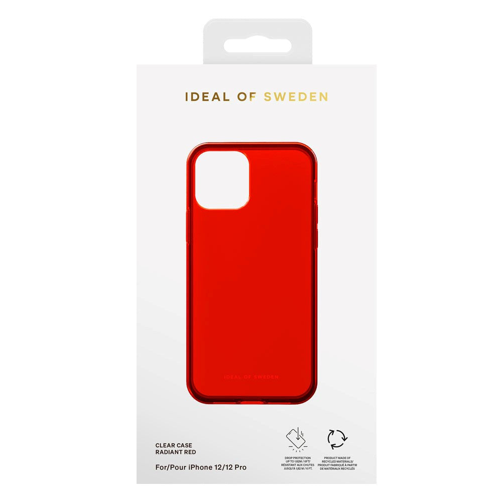 iPhone 12 / 12 Pro Ideal Of Sweden Clear Case - Radiant Red